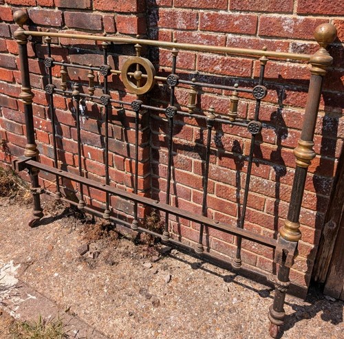 Antique double bed - double,