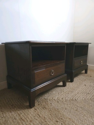 Stag minstrel bedside drawers - minstrel,
