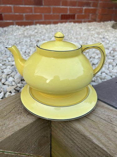 Vintage crown ducal yellow - vintage,
