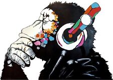 Banksy Monkey Headphones