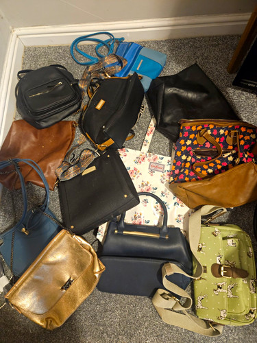 Bags all different - 12, bags.