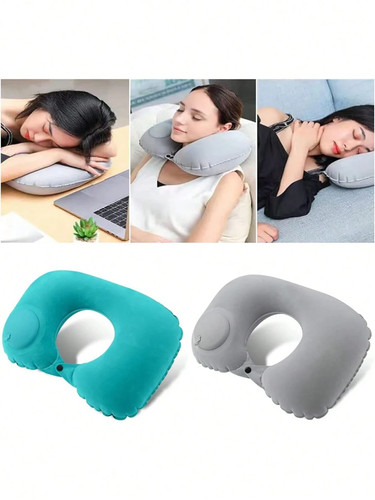 Inflatable travel neck pillow - inflatable,