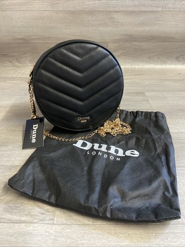 Dune black round quilted - black,