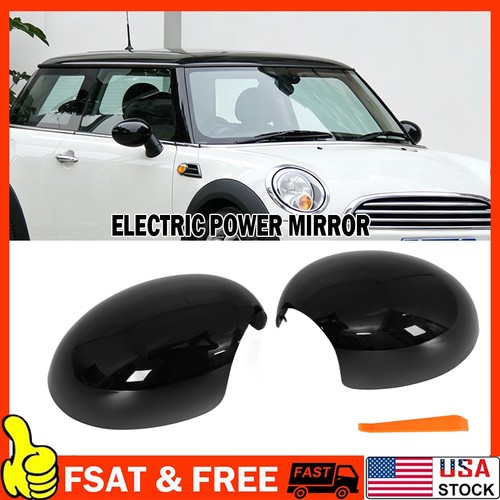 Glossy black side mirror - glossy,
