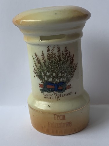 Vintage lucky white heather - lucky,