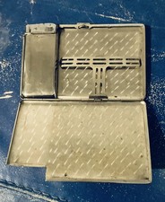 Vintage Silver Cigarette Case With Lighter Fully Working