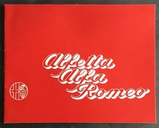 ALFA ROMEO ALFETTA Car Sales