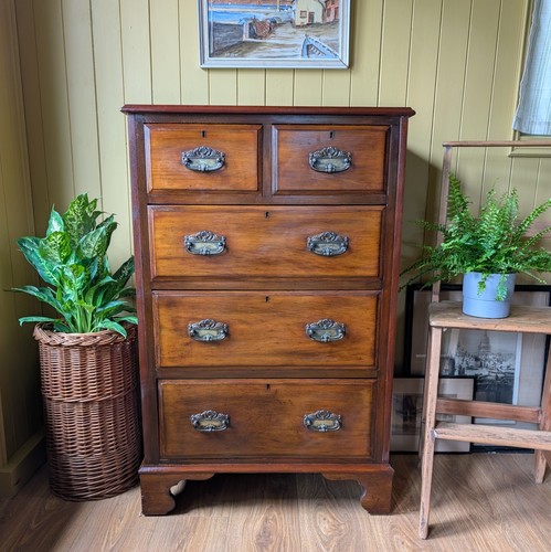 Narrow antique chest - narrow,