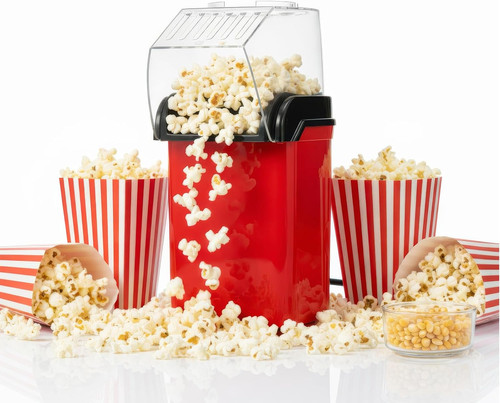 Hot air popcorn maker - hot,