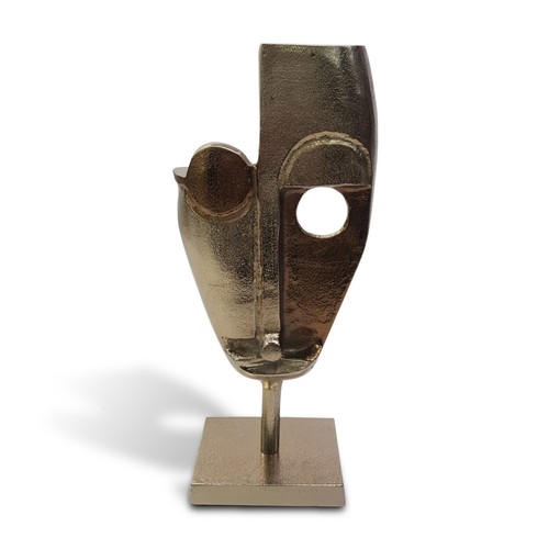 Abstract face aluminium - abstract,