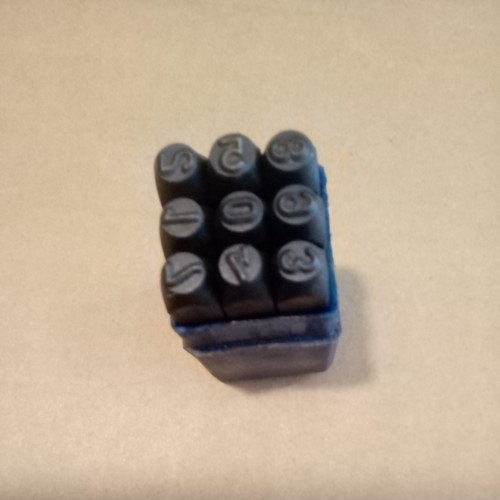8mm number punches marking - ,