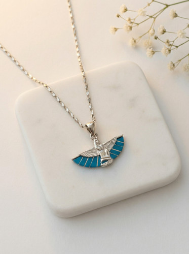 Winged isis pendant - isis, 900