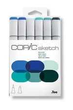 Copic Sketch 6 Piece Sets -