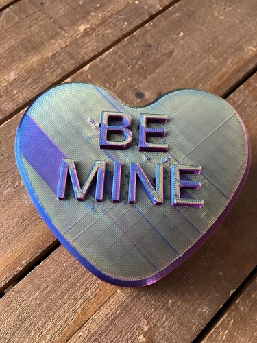 Mine heart shaped trinket - mine,