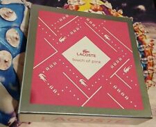 Lacoste Touch Of Pink For Her Eau de Toilette Perfume 30ml Body Lotion 100ml