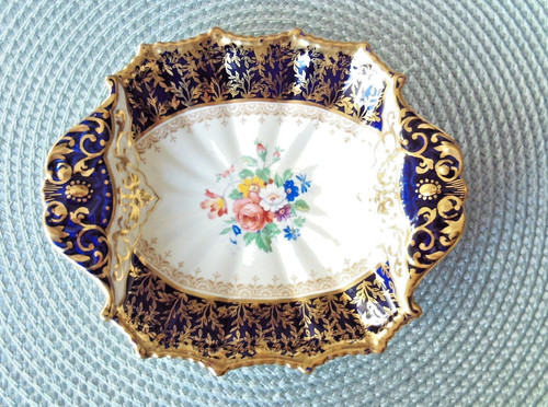 Antique aynsley cobalt blue - aynsley,