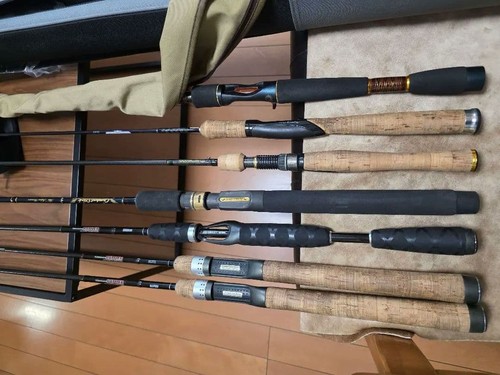 Bass fishing rods set 7 - set, of