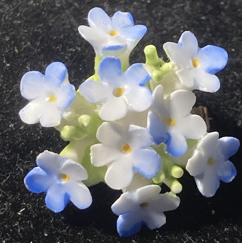 Denton forget not brooch - denton, me