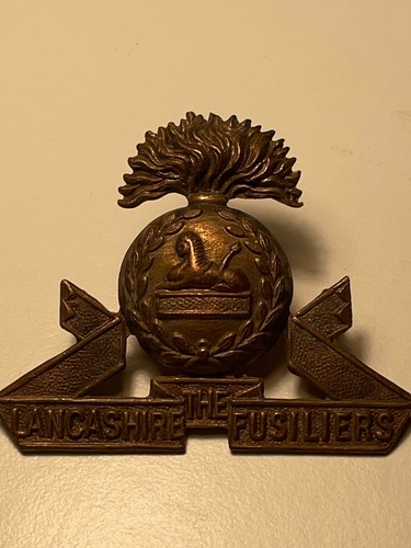 Lancashire fusiliers cap - lancashire, badge
