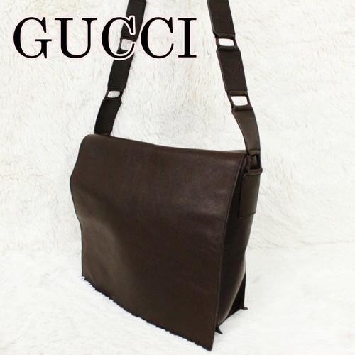 Gucci shoulder bag leather - bag,