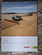 Claas Lexion 8000 7000 Brochure Tractor Tractor