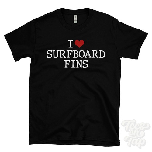 Love surfboard fins shirt - fins, t-shirt