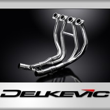 SUZUKI GSX1300R HAYABUSA 99-07 STAINLESS 4-2 EXHAUST DOWNPIPES NOT OEM COMPATIB