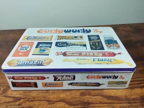 Vintage tin box featuring - vintage,