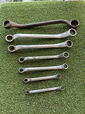 7 X BRITOOL WHIT RING  SPANNERS  AS LISTED BELOW (C)