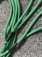 Mooring Lines x2 12ft each Green spiced eye Boat Tender Rib