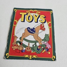 Sylvanian Families Vintage Village Store Shop SPARES Wall Poster Calico Critters