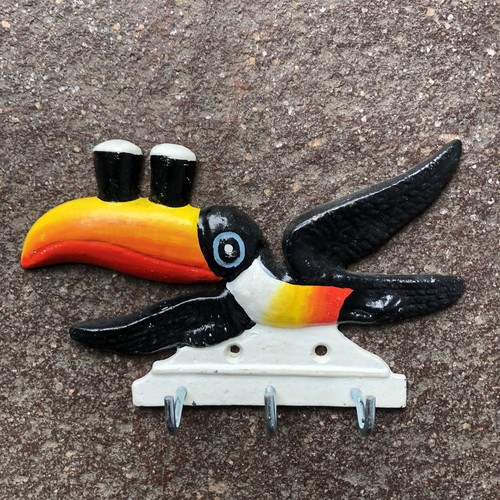 Guinness toucan cast iron wall - guinness,