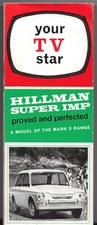 Hillman Imp Super Mk2 'Your TV Star' 1966 UK Market Foldout Sales Brochure