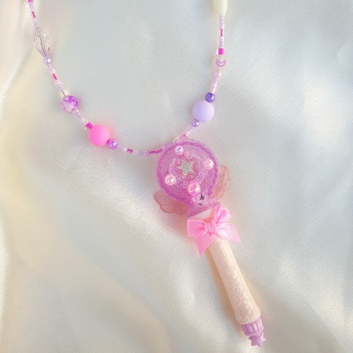 Magical girl pastel wand - pastel,,