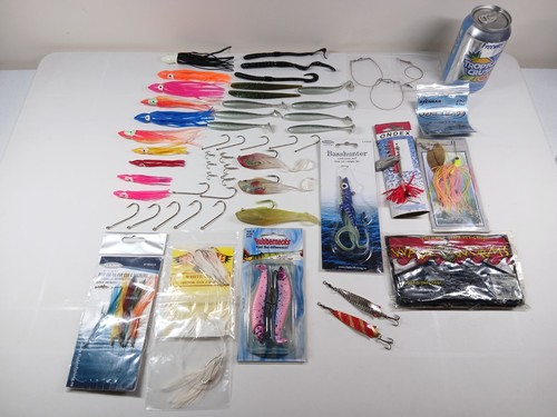Job lot fishing lures - , soft