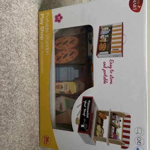 Bee smart wooden play shop - smart,