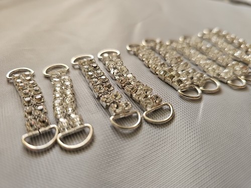 10pcs row rhinestone - 10pcs, ×