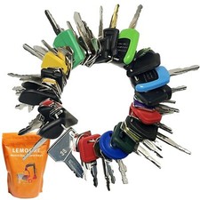 50 Heavy Equipment Keys Master Set Case JD Hyster CAT Hyster Komatsu Kubota Yanm
