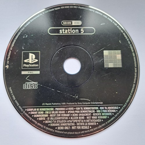 Ps1 demo disc station sony - disc,