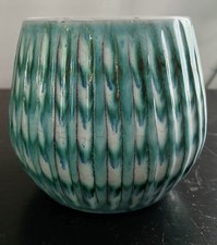 Vintage Dennis Lucas Hastings Pottery Small Pot, Vase, Bowl, Plant Pot Holder