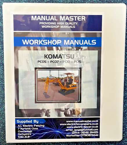 Komatsu pc03 pc05 pc07 - pc03,