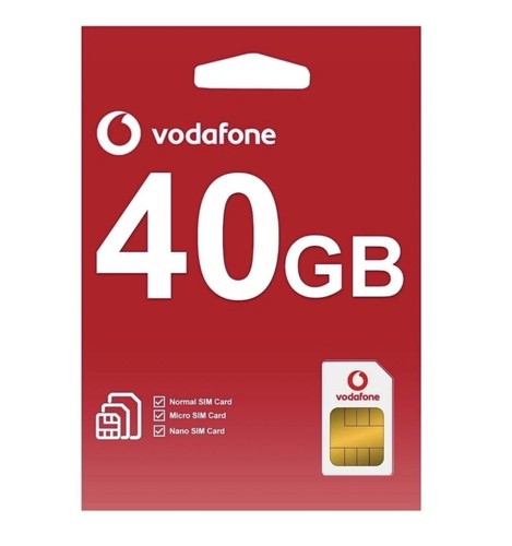 Vodafone payg preloaded sim - vodafone,