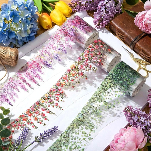 Rolls floral washi - washi, tape