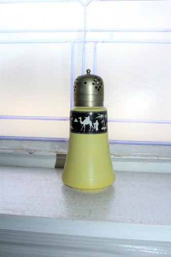 Antique muffineer sugar shaker - antique,