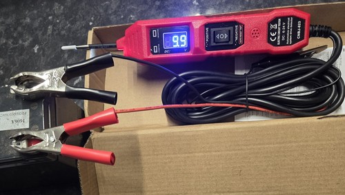 Automotive power circuit - circuit, probe