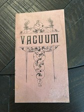 1900s Vacuum Developer Male