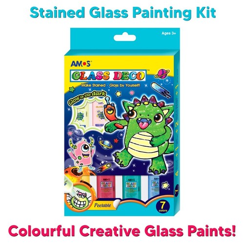 Glass paint set painting - paint, kit