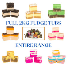 Fudge Factory Entire Range Full Fudge Tub 2kg Gift