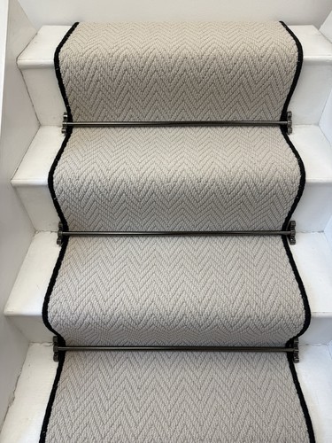 Herringbone loop pile carpet - herringbone,