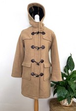 BARBOUR Camel Wool Duffle Coat